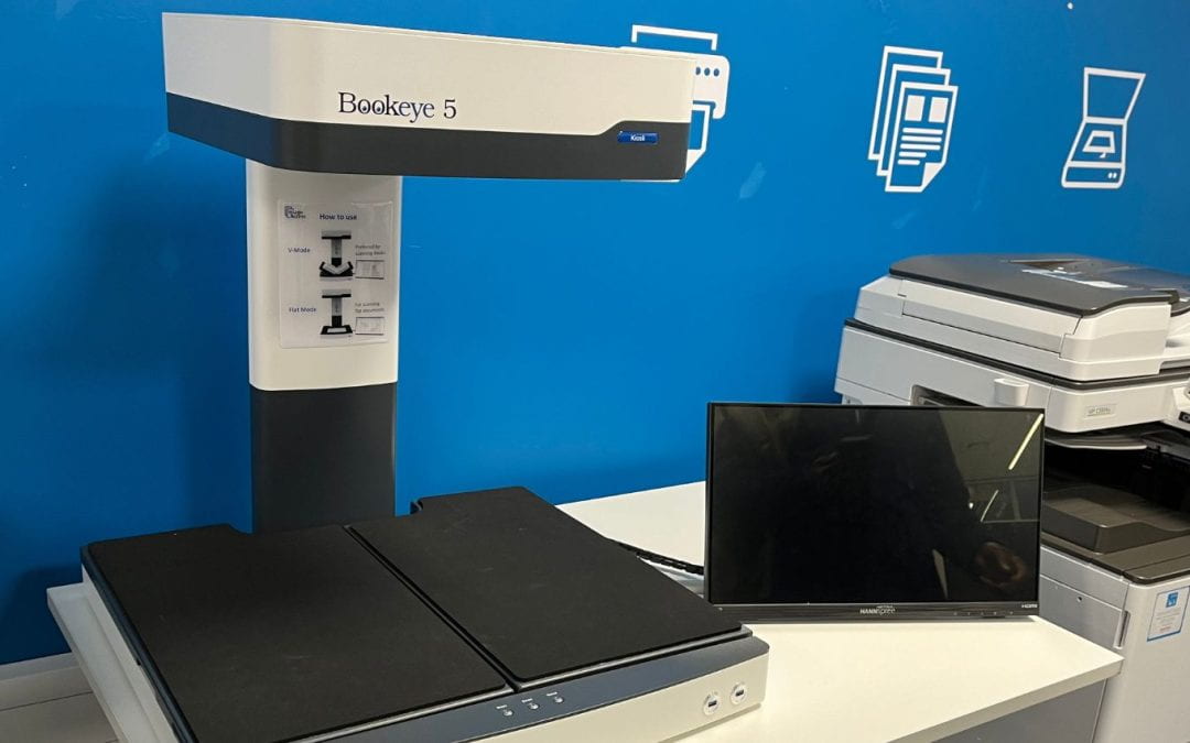 New Walk-Up A2 Scanner and Optical Character Recognition equipment